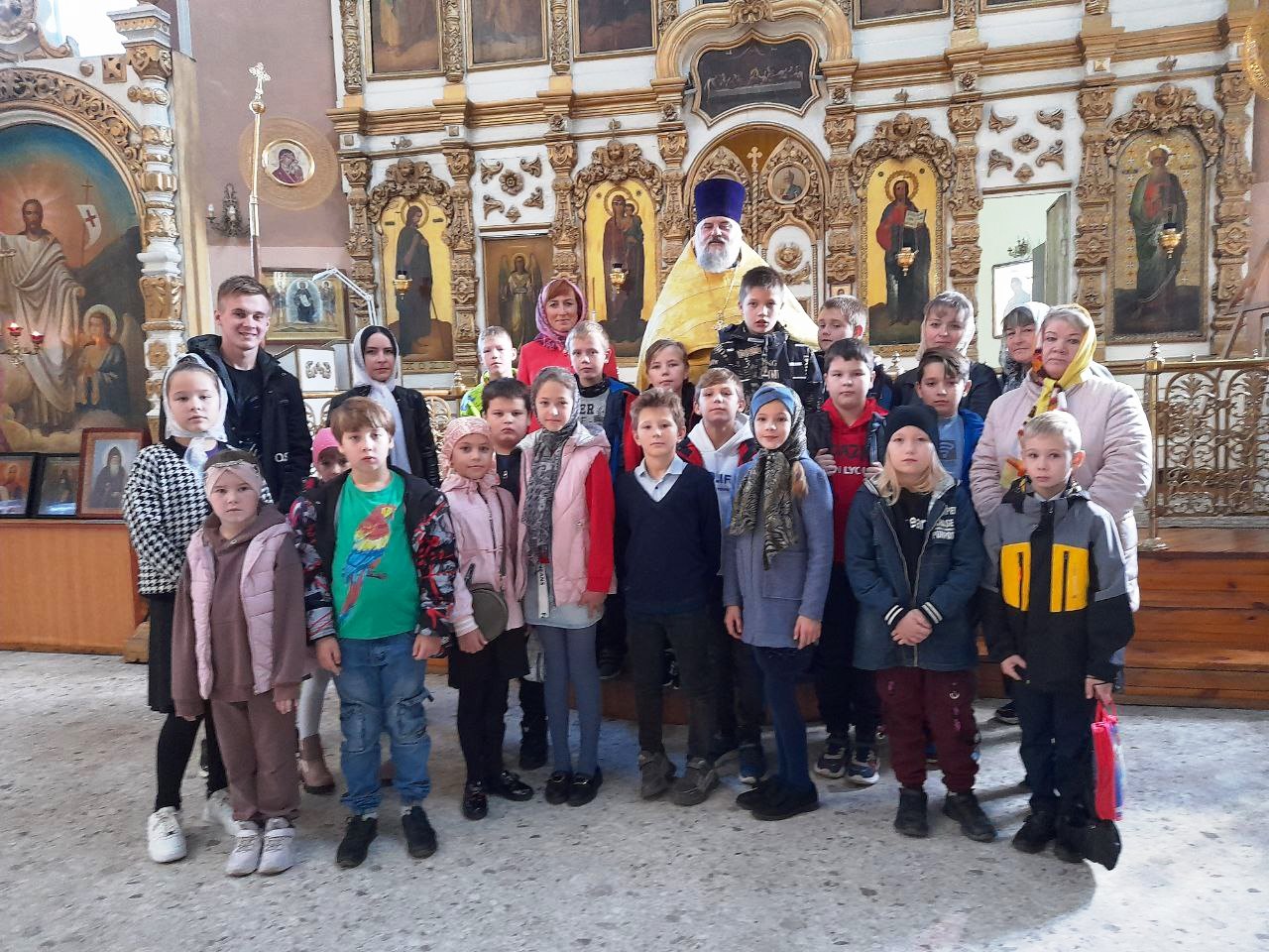 Посещение православного Иоанно-Богословского храма.