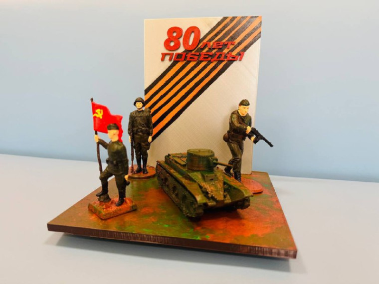 3D модель авторского мемориального комплекса.